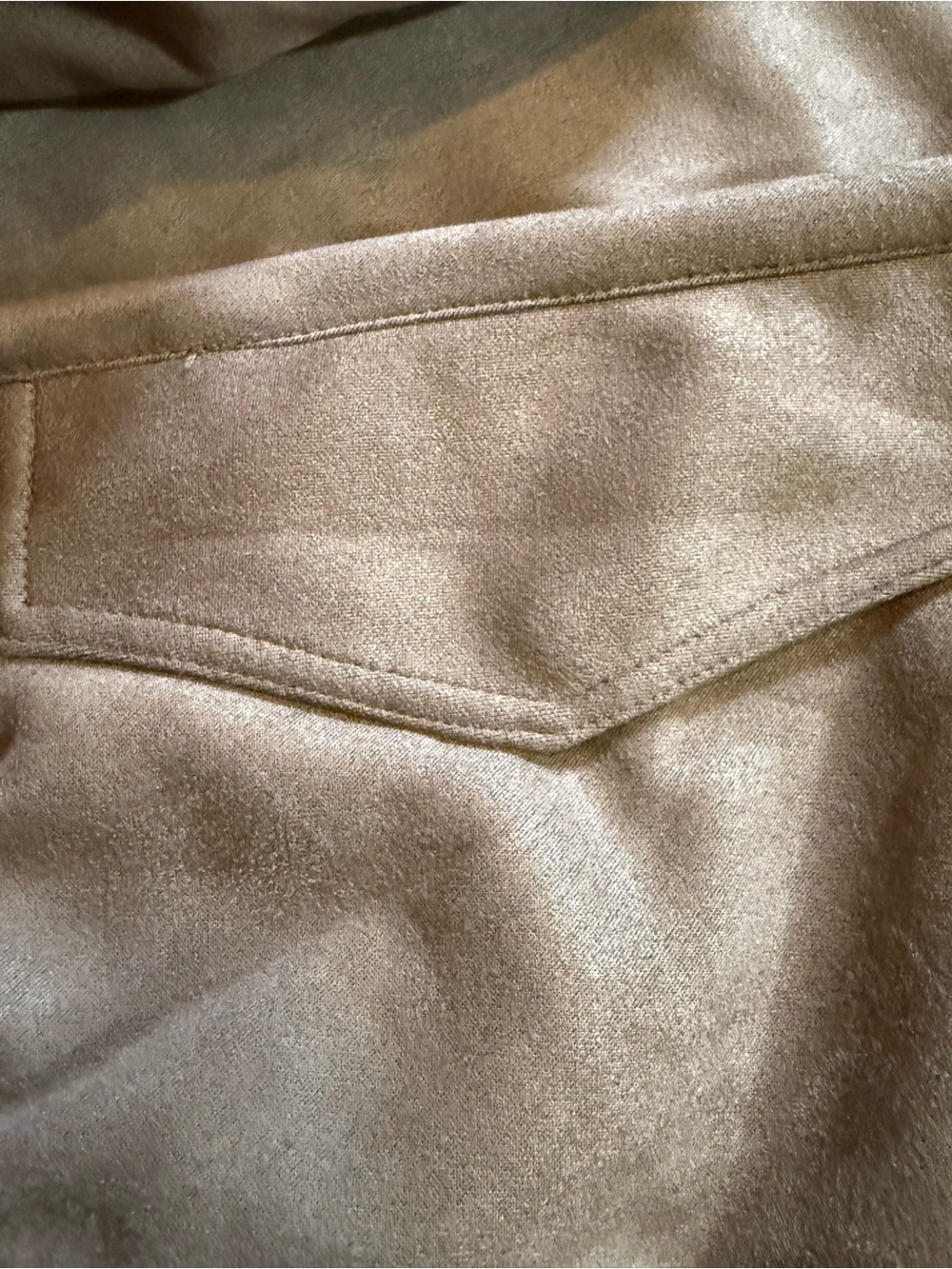 Lioness Faux Suede Bomber Jacket Taupe Size M - Picture 9 of 10